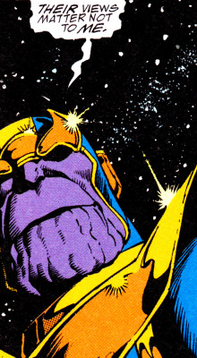 thecomicsvault:  Infinity Gauntlet #3Art by George PerezWords by Jim Starlin 