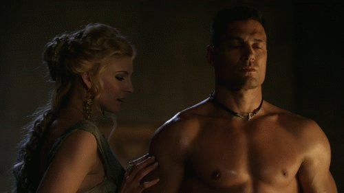 famousnudenaked:  Manu Bennett Frontal Nude in Spartacus (TV Series) 