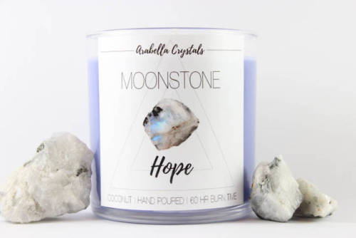 sosuperawesome:  Crystal Candles, by Arabella Crystals on Etsy  See our ‘candles’ tag 