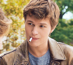 faultinourfantasies:  Ansel reenacting the metaphor line 