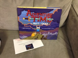 adventuretime:  Ack! Look what the gang at Abrams just sent us—an early copy of next month’s new Adventure Time: The Art of Ooo by Chris McDonnell. Hardcover, 352pp, and just really stunning. Thanks, Maya, and congratulations, Chris.