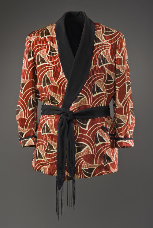 omgthatdress:Smoking Jacket1948The Los Angeles County Museum of Art