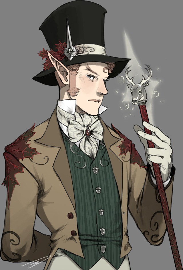 another artwork for Gaia Online&rsquo;s Impractical Gala CI Sir Ashby Sacheverell