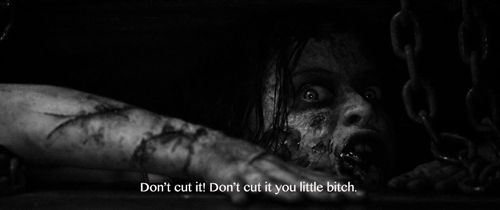 um-this-is-awkward:  Evil Dead (2013) 