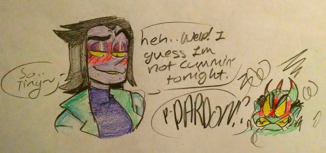 notsafeforroskii:  Welp he came that night