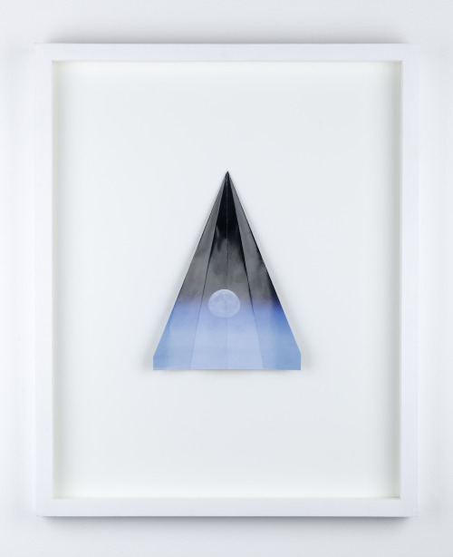 randygrskovic:  “Folding Space (Paper Planes)” | Randy Grskovic | Collage, Shadow Box (2010) This was a really fun set of work to create. I folded images of space into various stages of paper planes. At the time there was a lot of talk about the