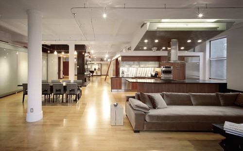 georgianadesign:  “Q Loft” residence, Chelsea, NYC. Resolution: 4 Architecture.