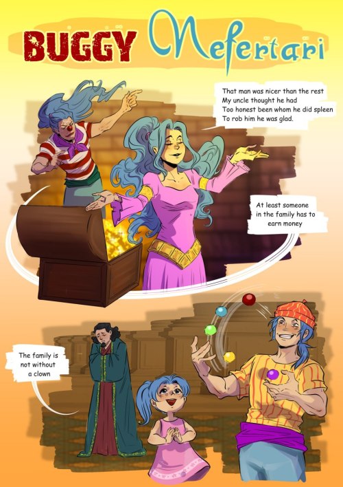 Blue Hair, Love For Gold Jewelry, Bright Clothes... You Must Be From Alabasta!