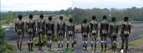 dynamicafrica:  Conscious of space, time and memory, making use of contrast and juxtaposition, and inspired by the colonial mining industry in his birth province of Katanga, Congolese mutli-media artist Sammy Baloji combines these elements to create a