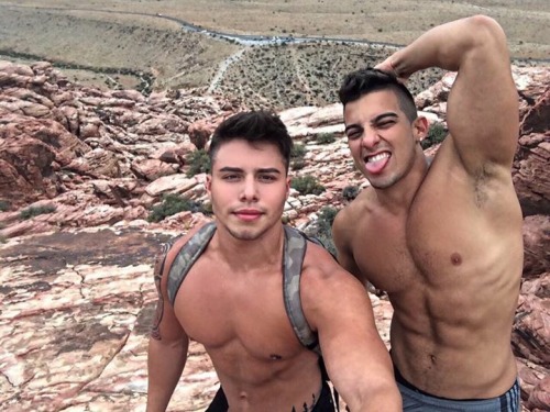 photographedgaycouples:  Nickoles Alexander Perez and his BF