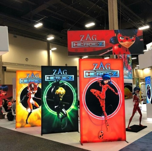 miraculousepisodes: At the Licensing Expo in Las Vegas!