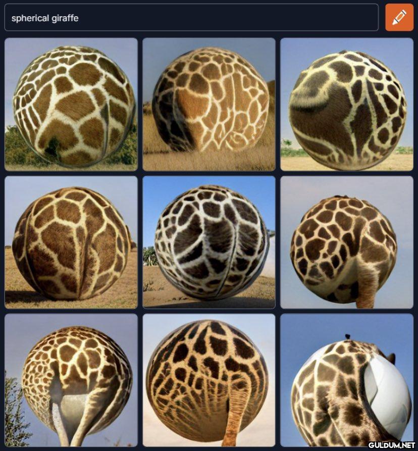 spherical giraffe   Kaynak