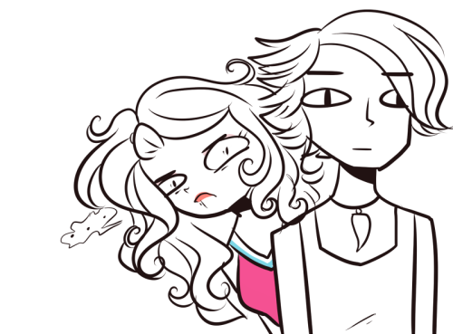 laceymod:  Pfft this was so fun to draw. 