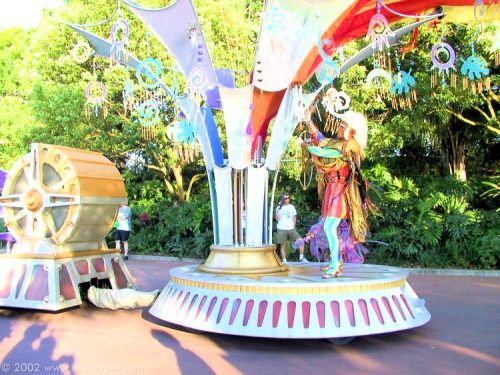 magicalfanaticism-blog: Tapestry of Dreams Parade at Epcot. This parade ran around the World Showcas