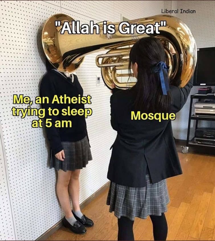 Liberal Indian "Allah is...