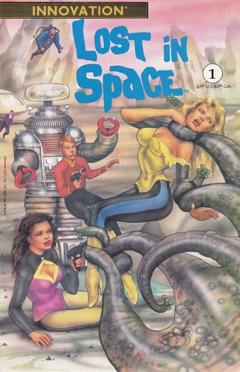 If you can, read the Innovation comics’s revival of Lost in Space from 1991. It’s hard t