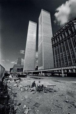 nycnostalgia:In the shadow of the WTC, 1975