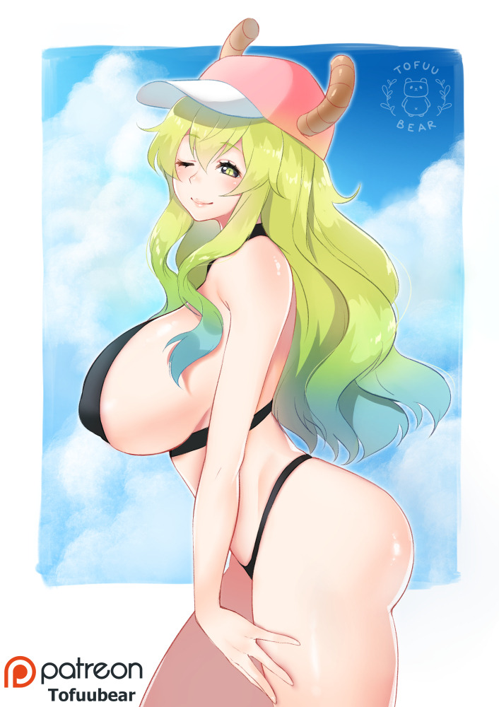 tofuubear:  Guess who’s obsessed with dragon girls… Full nude, futa, wet and