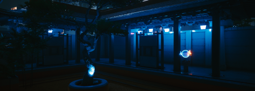 johnnysrockergirl:  SHINTŌ SHRINE IN NORTH OAKNIGHT CITY / CYBERPUNK 2077