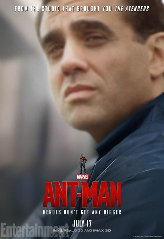 superherofeed:  Seven New ‘ANT-MAN’ Character Posters