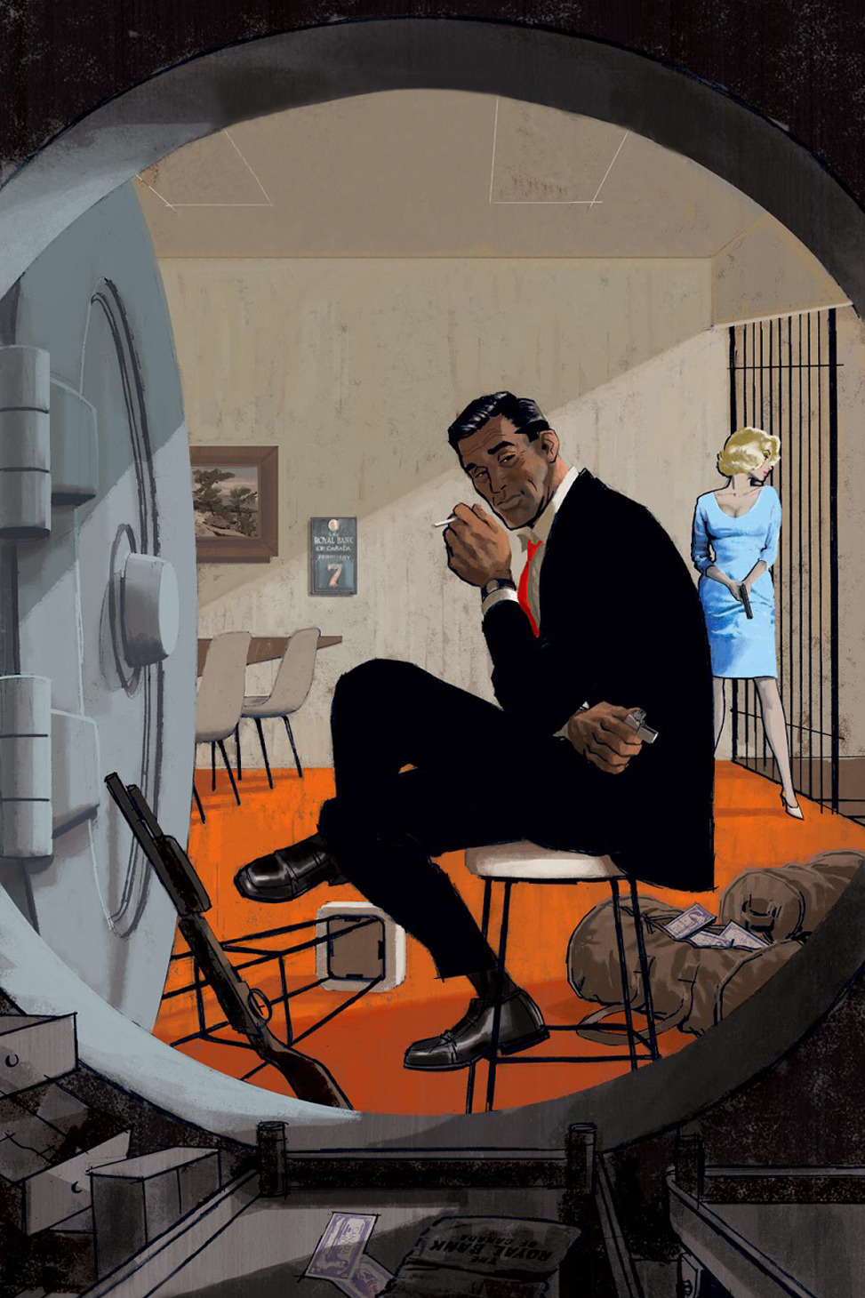 illustrations by Darwyn Cooke for Parker prose versions.