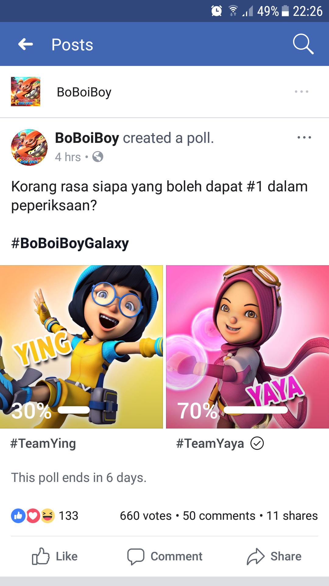 Dan yaya boboiboy Biodata BoBoiBoy!