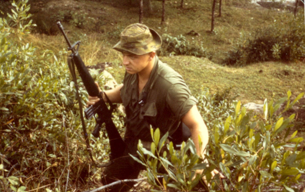 vietnamwarera:  Marine on patrol