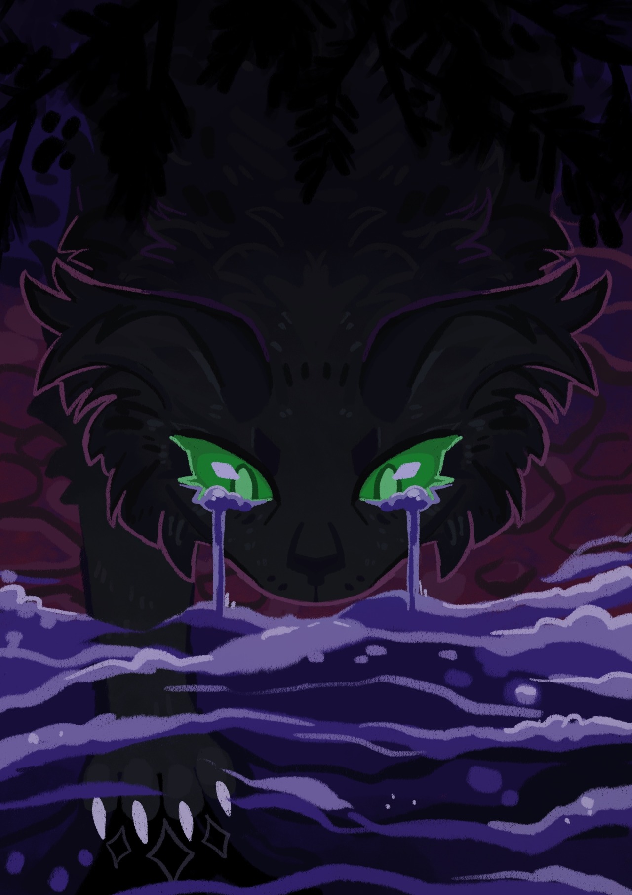 scourge - warrior cats | Art Print