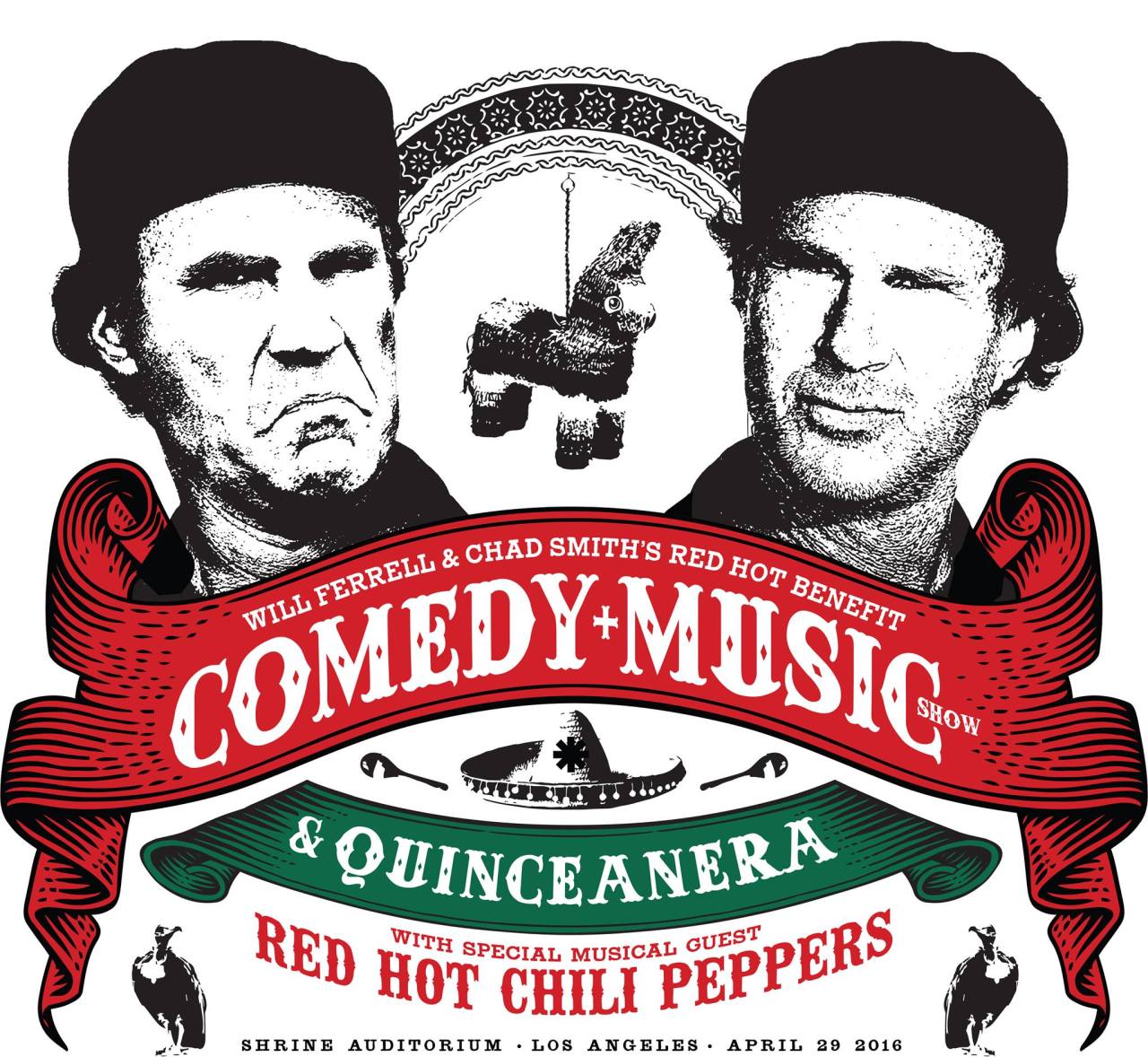 Watch Will Ferrell and Chad Smith’s star-studded drum-off/quinceañera spectacular LIVE at 9 p.m. on our Facebook page!Featuring The Red Hot Chili Peppers, Devo, Jim Gaffigan, Nick Offerman, and many more surprise guests. Prepare to get rocked.