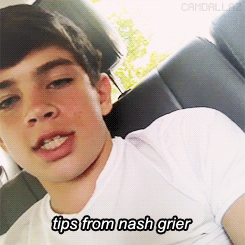 Iconsmagcon:  Camdallaz:  Useful Tips From Nash Grier  Reblogging This Again Bc This