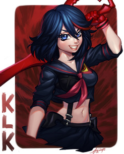 Fandoms-Females:  Af #10 - Thread Snipper ( Ryuko_By_Ajamariesart )   &Amp;Lt;3 &Amp;Lt;3