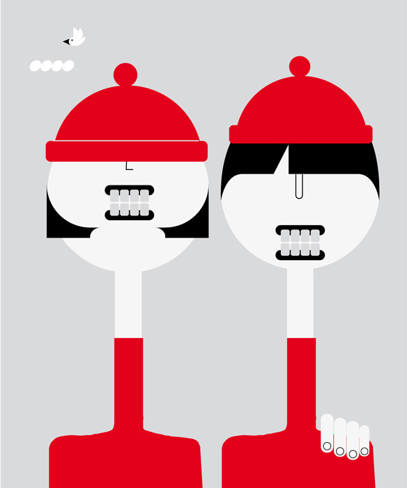 jedavu:  Creative illustrations from Jonathan Calugi 