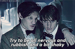 tomofasgard:  some good kissing advice from the doctor 
