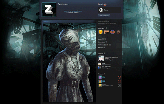 Death Is Not An Escape Zymorgar Steam Artwork Design Dbd Nurse