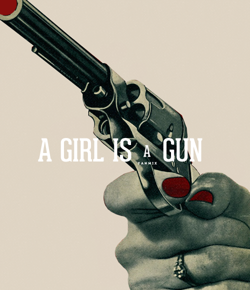 libranta:A GIRL IS A GUN: a mix for ladies who traded in their wedding bands for a revolver in their