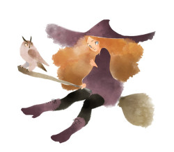 rozenn-blog:  I was bored and decided to do a little witch ! 