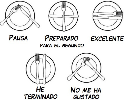 finofilipino:  boy dat escalatez cuicli.Siempre he pensado “Si pongo os cubiertos así igual estoy diciendo que me he foIIado a la madre del cocinero”. No, en realidad nunca he pensado esa mierda.