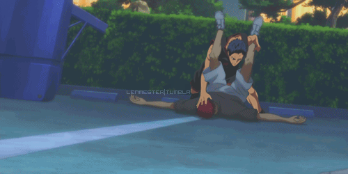 lenmester:  A world where Ahomine likes to get caught while giving it to Kagami.He