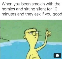 foxinfrench:  I don’t smoke but damn this shit is accurate