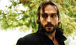 scarletwitchs:please keep the wig forever: Tom Mison as Ichabod Crane in Fox’s Sleepy Hollow