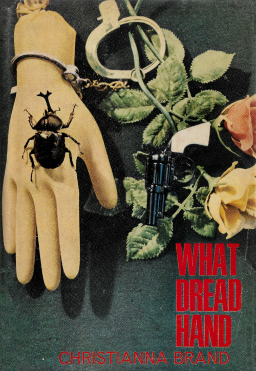 What Dread Hand, by Christianna Brand (Michael Joseph, 1968).From a bookshop on Charing Cross Road, London.