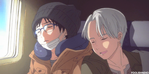 Signs as Yuuri Katsuki and Victor Nikiforov gifs