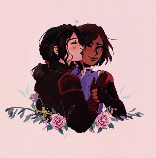 babypears: catstealers requested  korrasami c1 