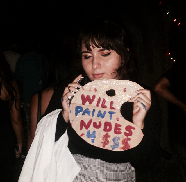 asifwhateverr:  I was a very drunk “starving artist” at this costume party/house