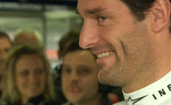 Mark Arriving In The Garage For His Last F1 GP