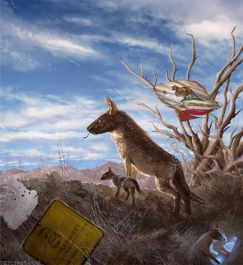 fyeahfallout:  Fallout: New Vegas Nightstalkers by Tetchist
