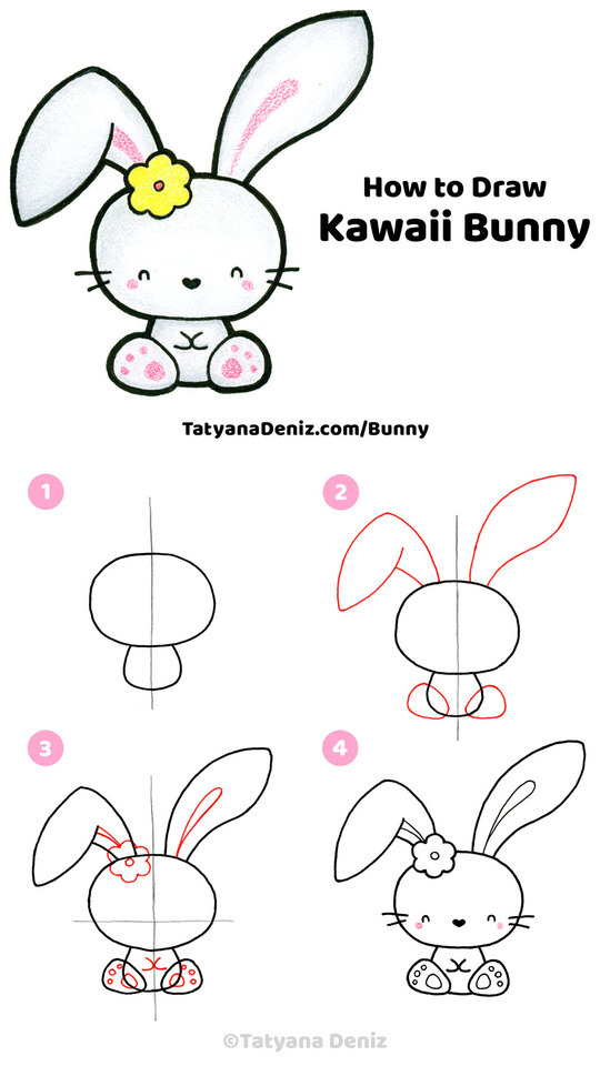 Kawaii Art by Tatyana Deniz