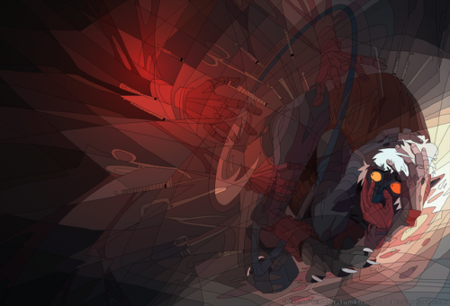 moonphanter: [insufficient]adjective | in·suf·fi·cient | \ˌin(t)-sə-ˈfi-shənt\Not enough —— An experimental commission for @sandflakedraws! Thank you so much for commissioning me, pal! :’D * Please respect the artist and commissioner, and