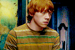  I’m the sixth in our family to go to Hogwarts. You could say I got a lot to live up to. […] Everyone expects me to do as well as the others, but if I do, it’s no big deal, because they did it first. 