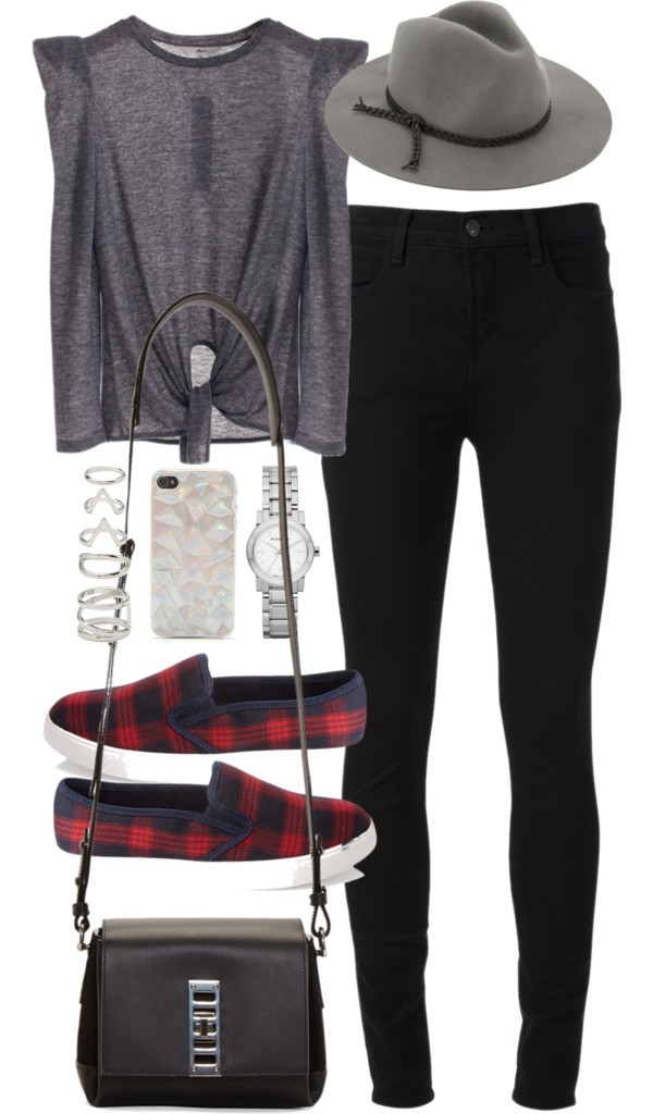 Outfit with slip-on shoes by ferned featuring a burberry bracelet
Puff sleeve t shirt, 55 AUD / J Brand denim skinny jeans / Forever 21 sneaker, 22 AUD / Proenza Schouler genuine leather shoulder bag, 1 515 AUD / Burberry bracelet, 640 AUD / Forever...
